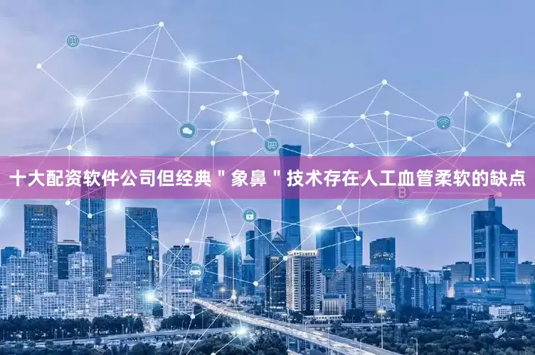 十大配资软件公司但经典＂象鼻＂技术存在人工血管柔软的缺点