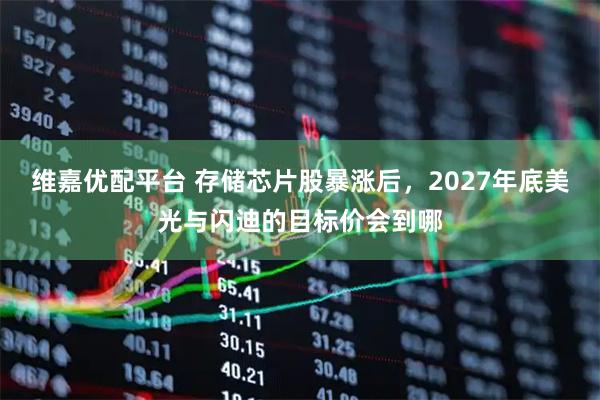维嘉优配平台 存储芯片股暴涨后，2027年底美光与闪迪的目标价会到哪